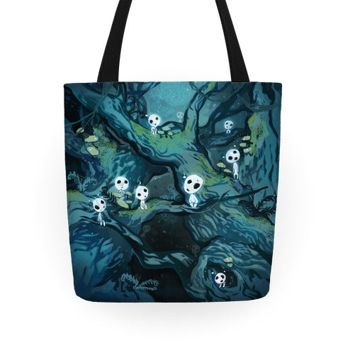 Princess Mononoke Forest Spirit Tote Tote Bag